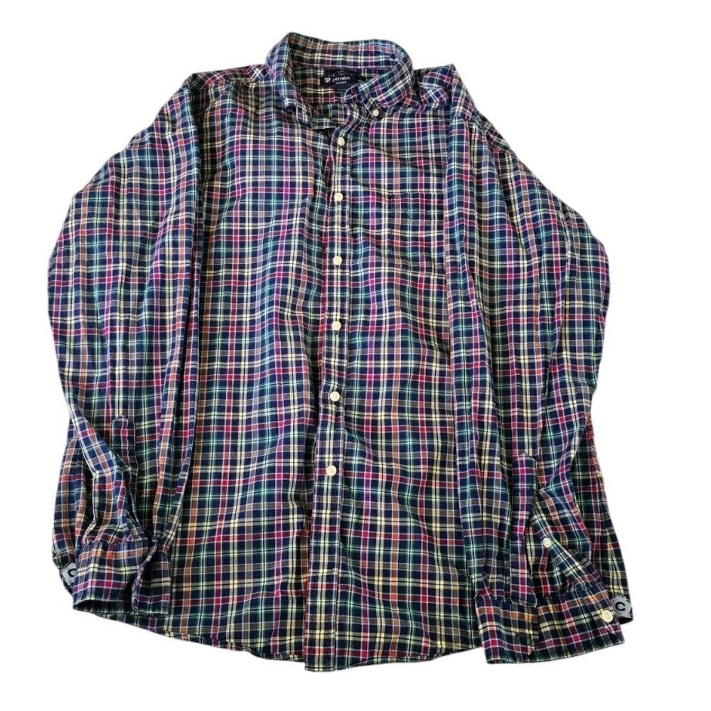 Daniel Cremieux Signature Collection 100% Cotton Button-Up Shirt Size XL